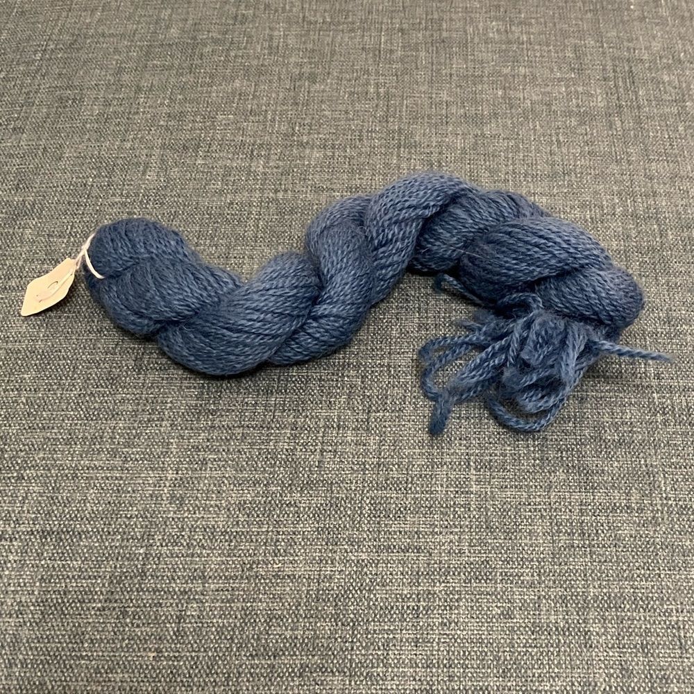 Blue Needlepoint Thread Yarn